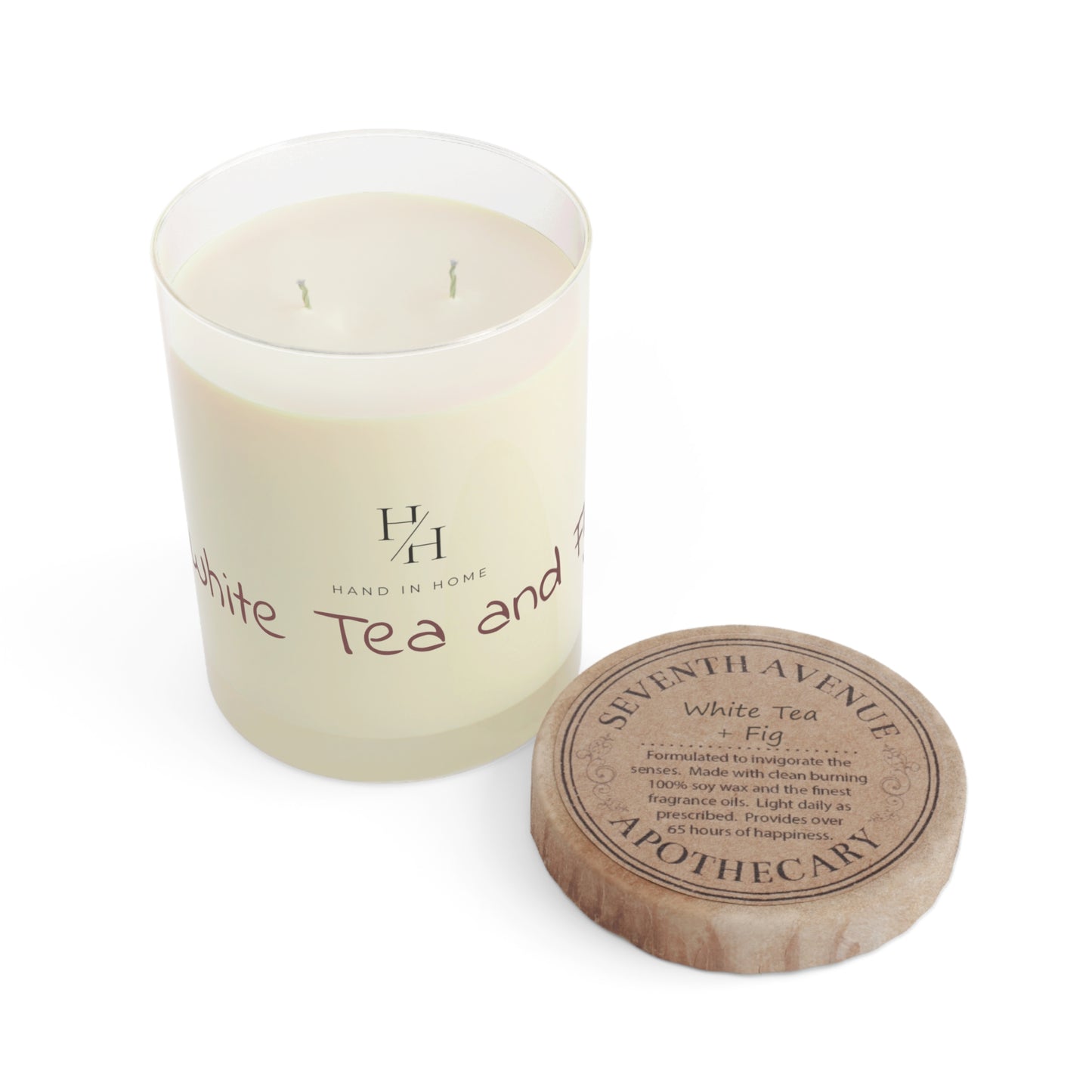 Scented Candle - Full Glass, 11oz