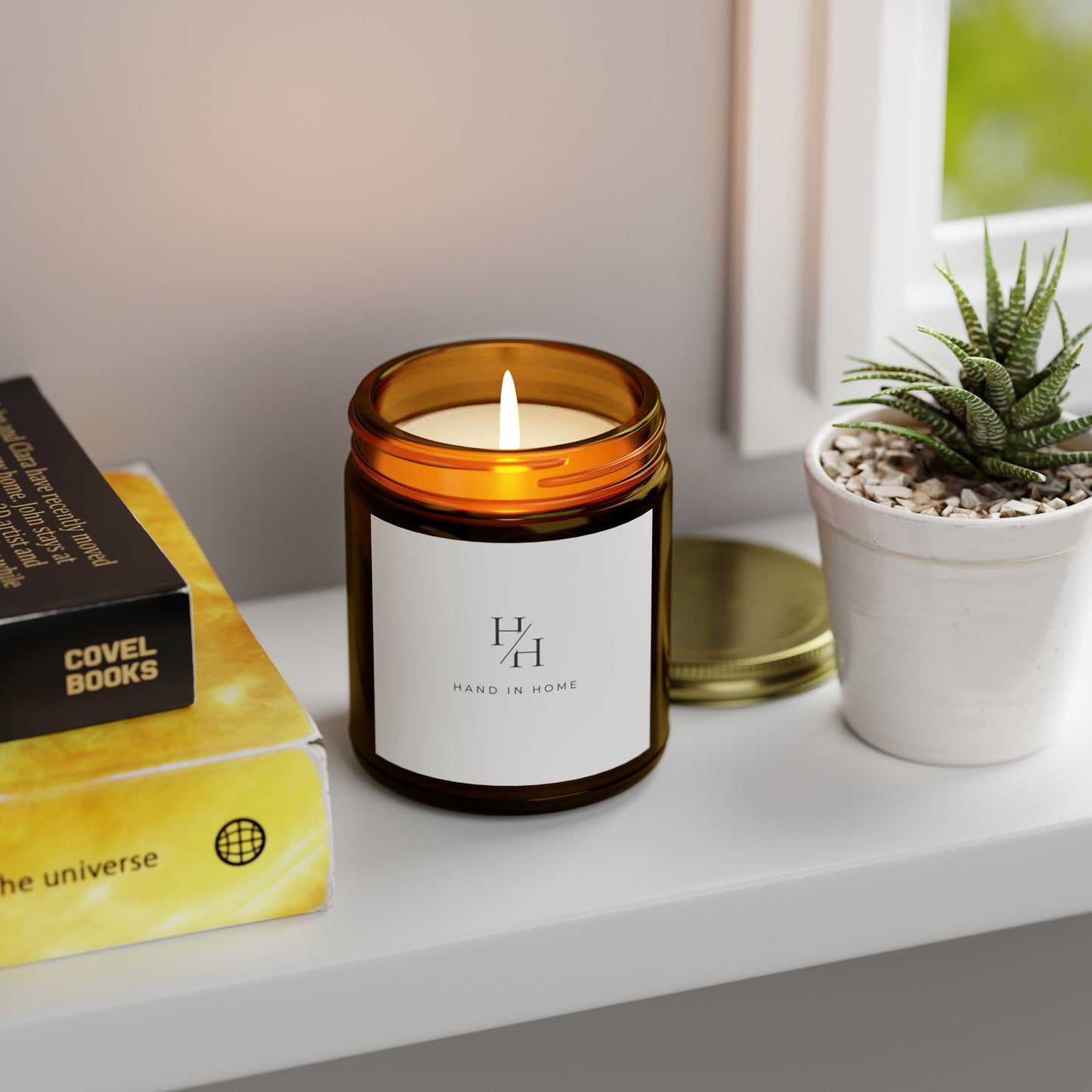 Scented Candles, Coconut Apricot Wax (4oz, 9oz)