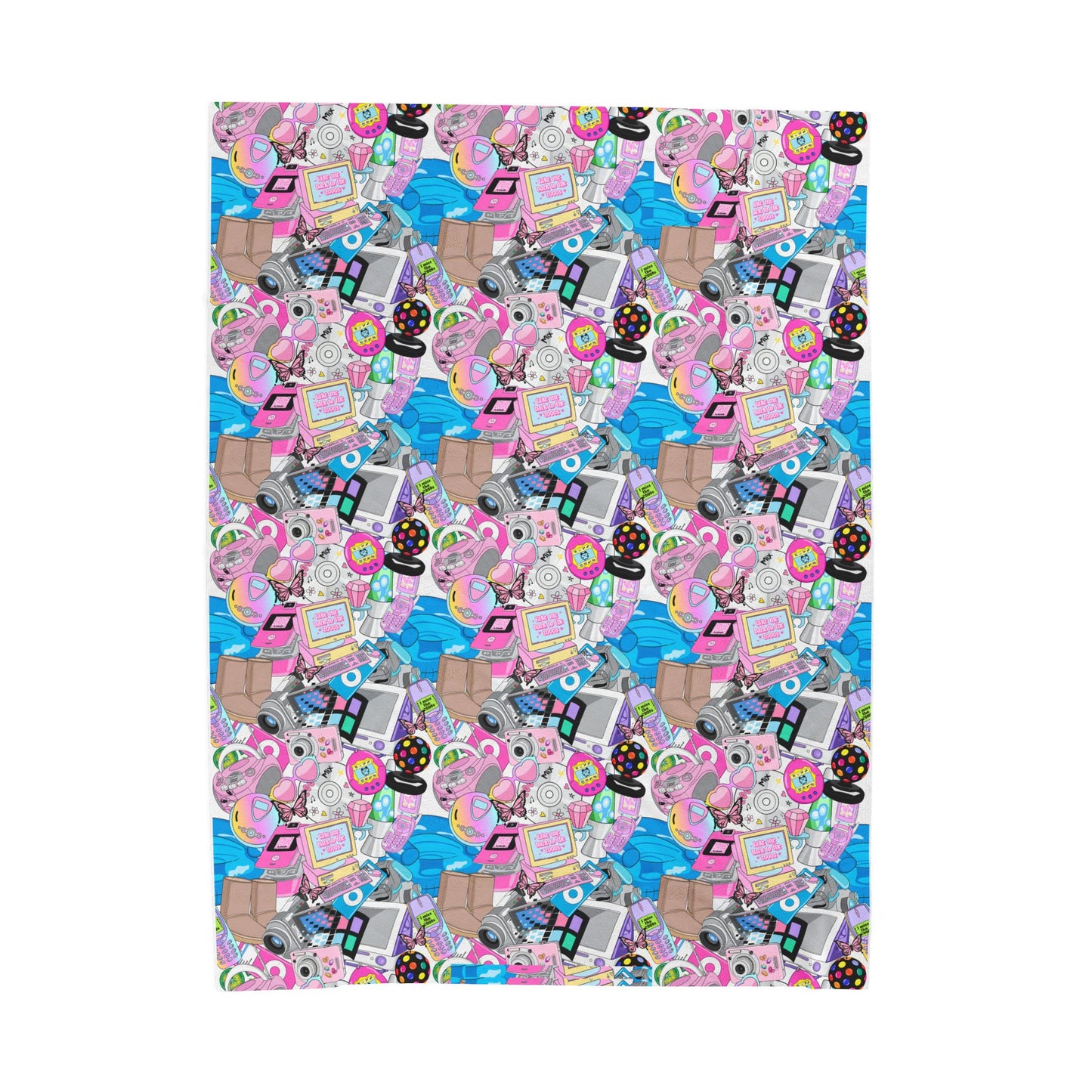 Y2K- Velveteen Plush Blanket