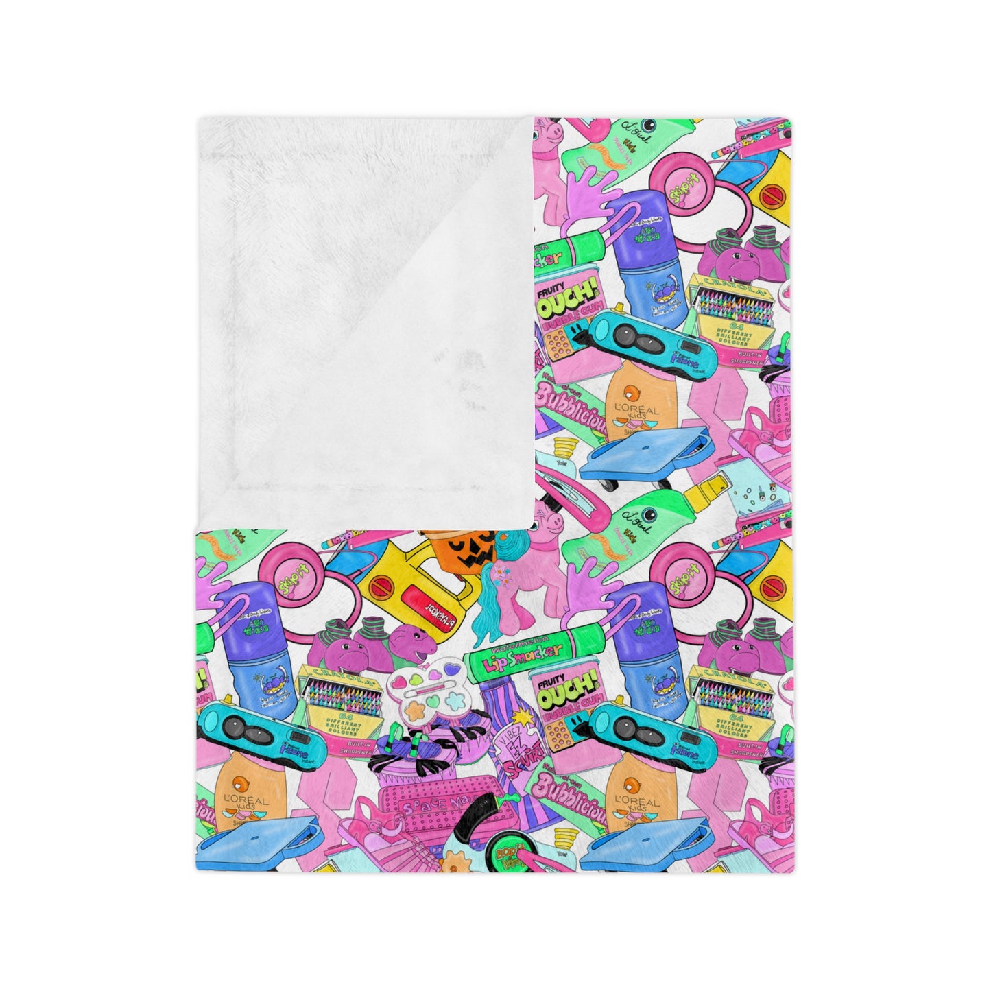 90s Baby-Velveteen Microfiber Blanket