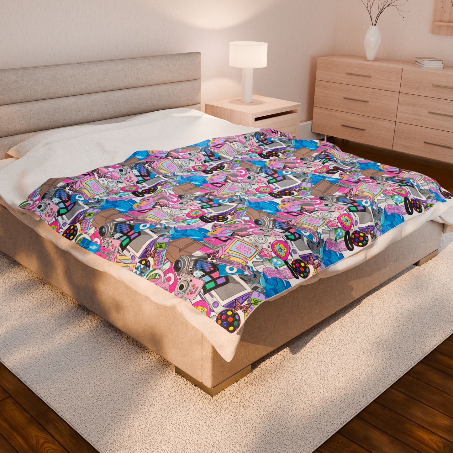 Y2K- Velveteen Plush Blanket