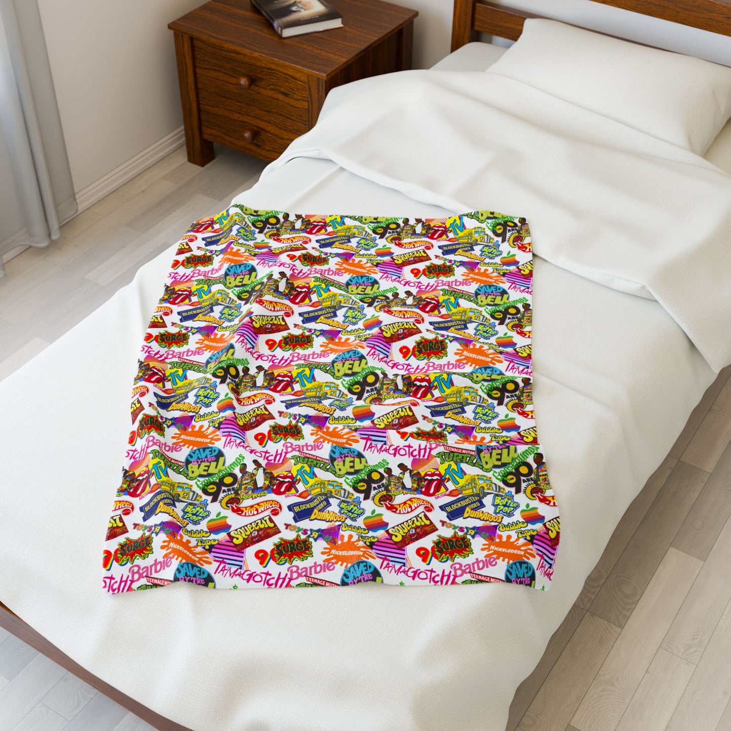 Nostalgic Naps - Velveteen Plush Blanket