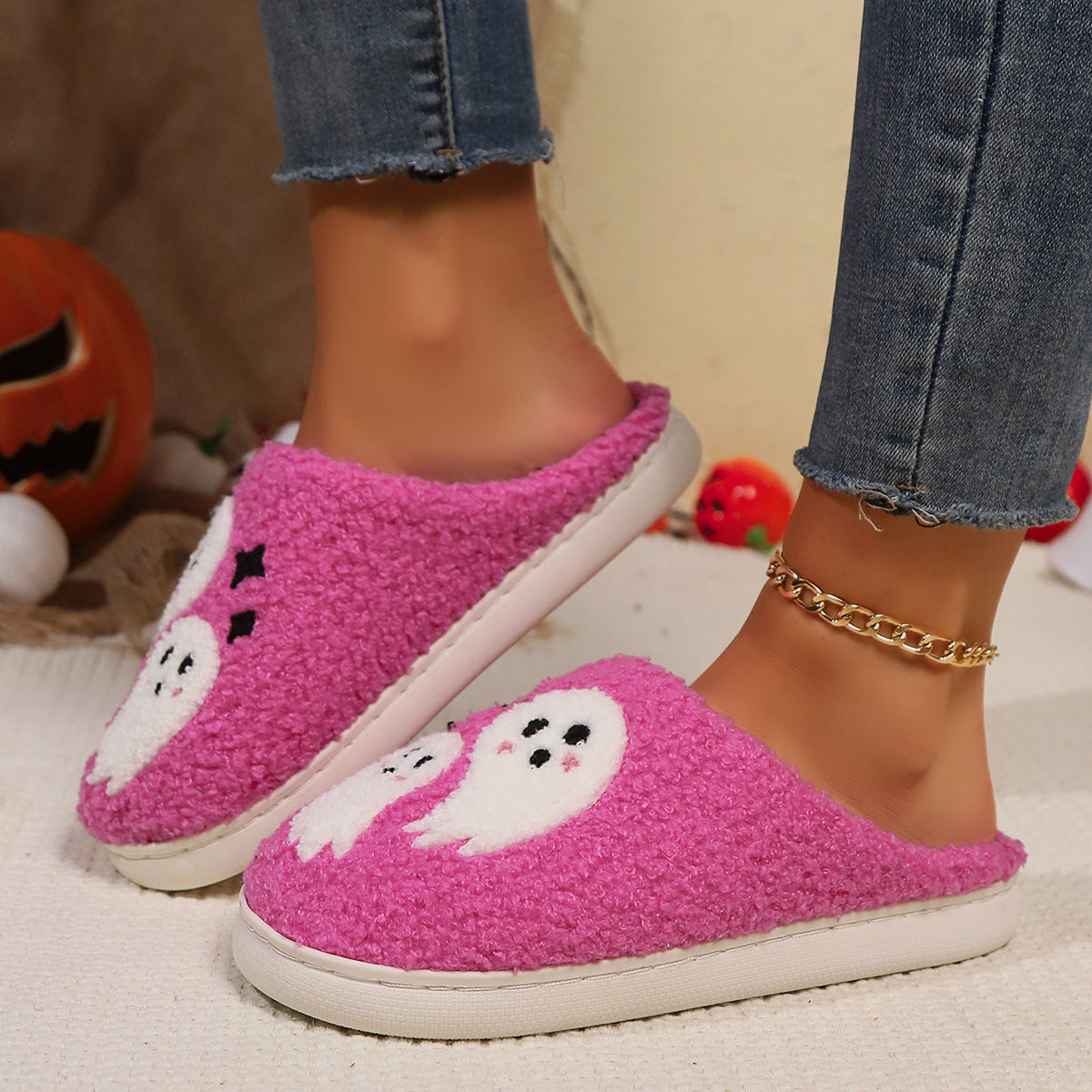Halloween Ghost Slippers