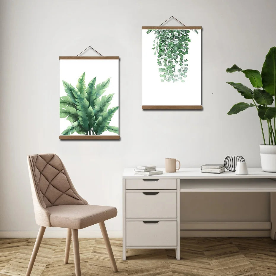 Teak Poster Hanger