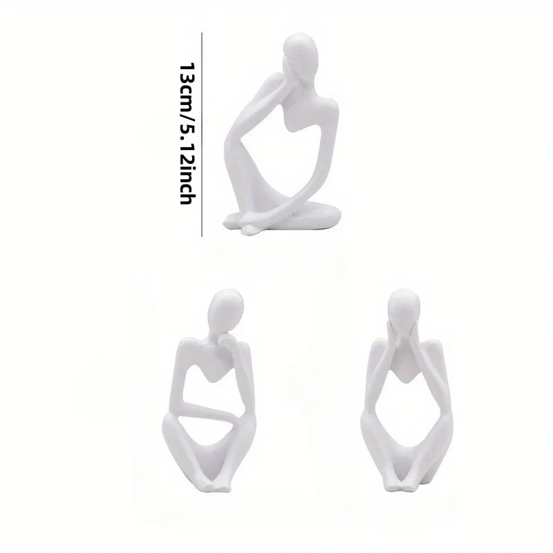Abstract Thinker Statue
