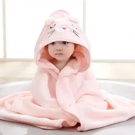 Hooded Bath Towel for Baby and Toddler