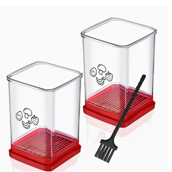 Fruit Cup Slicer with Brush