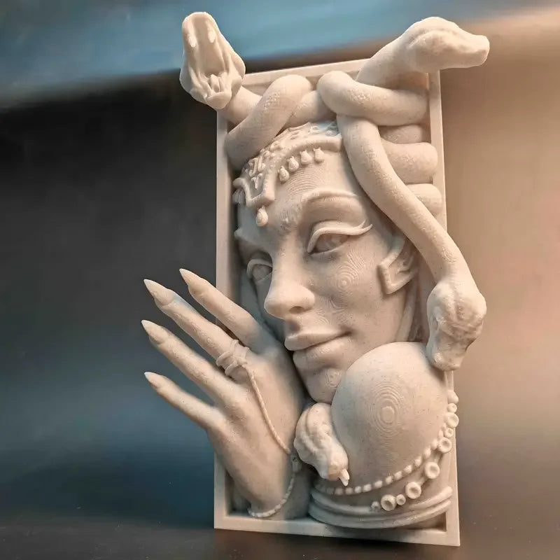 Medusa Figurine Bookend