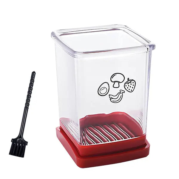 Fruit Cup Slicer with Brush