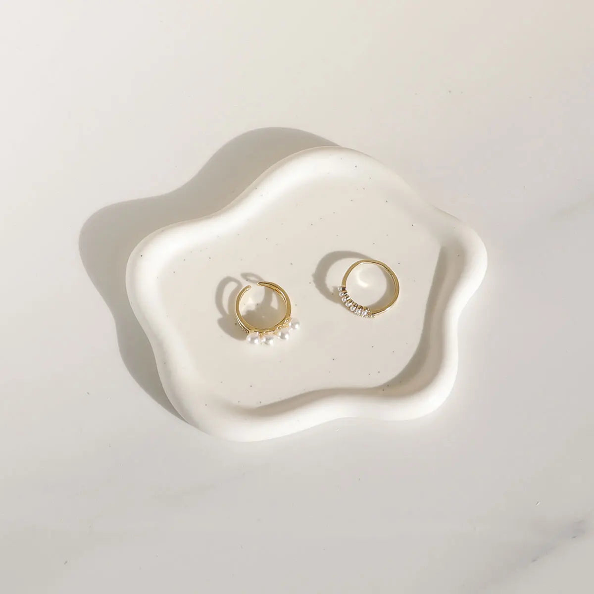 Abstract Ceramic Jewelry Dish
