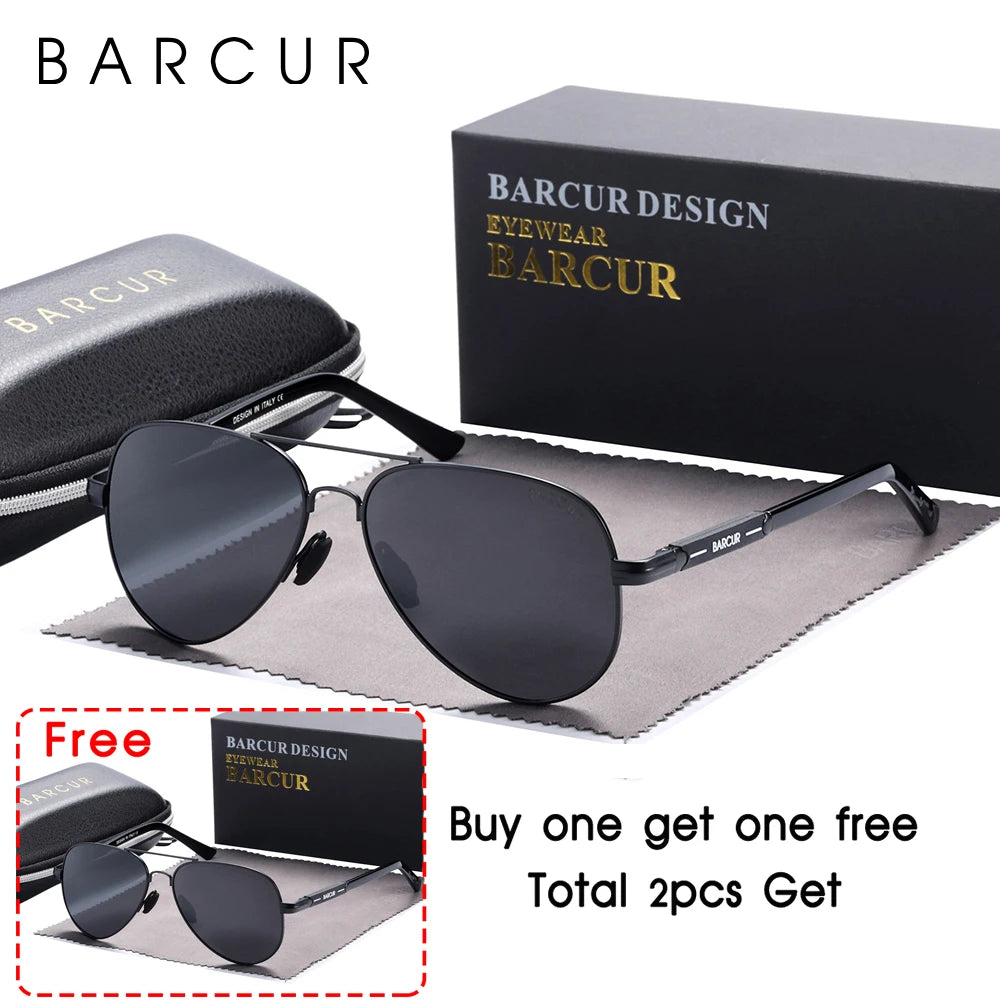 Men's Polarized Aviator Sunglasses