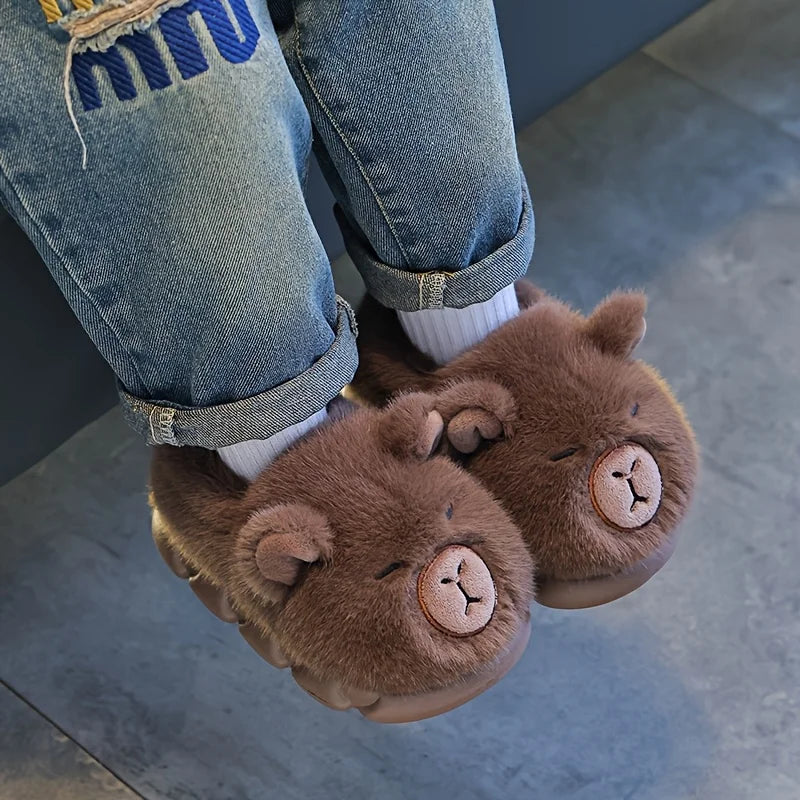Children's Capybara Slippers