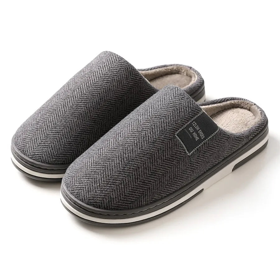 Men's Slip on House Shoes with Non-Slip Sole