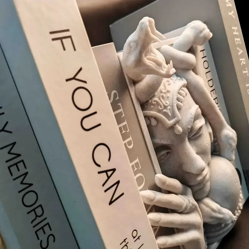 Medusa Figurine Bookend
