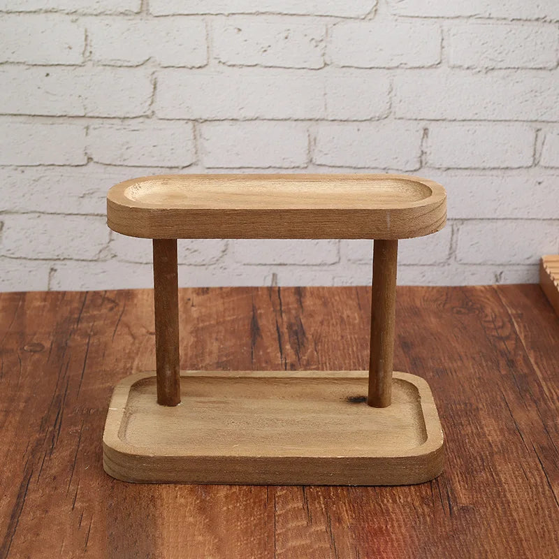 Wooden Cosmetic Shelf