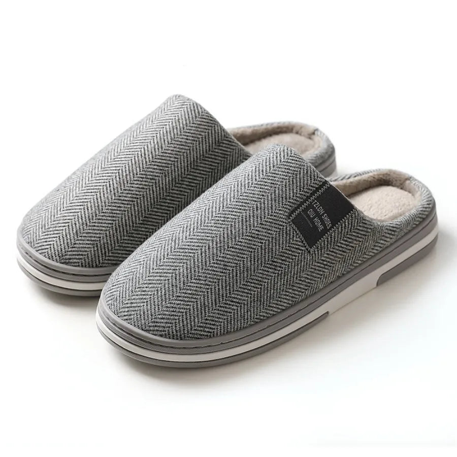 Men's Slip on House Shoes with Non-Slip Sole