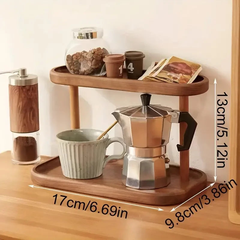 Wooden Cosmetic Shelf