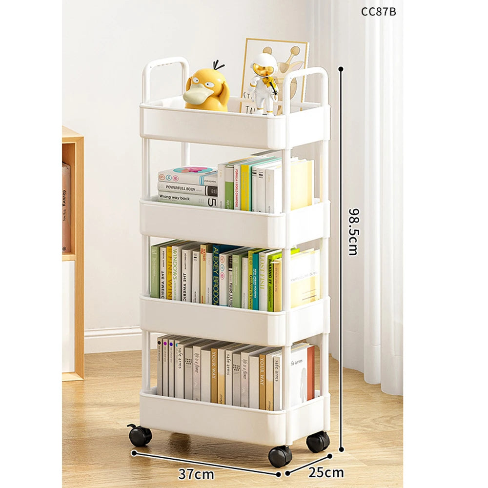 Rolling Multi-Tiered Storage Cart