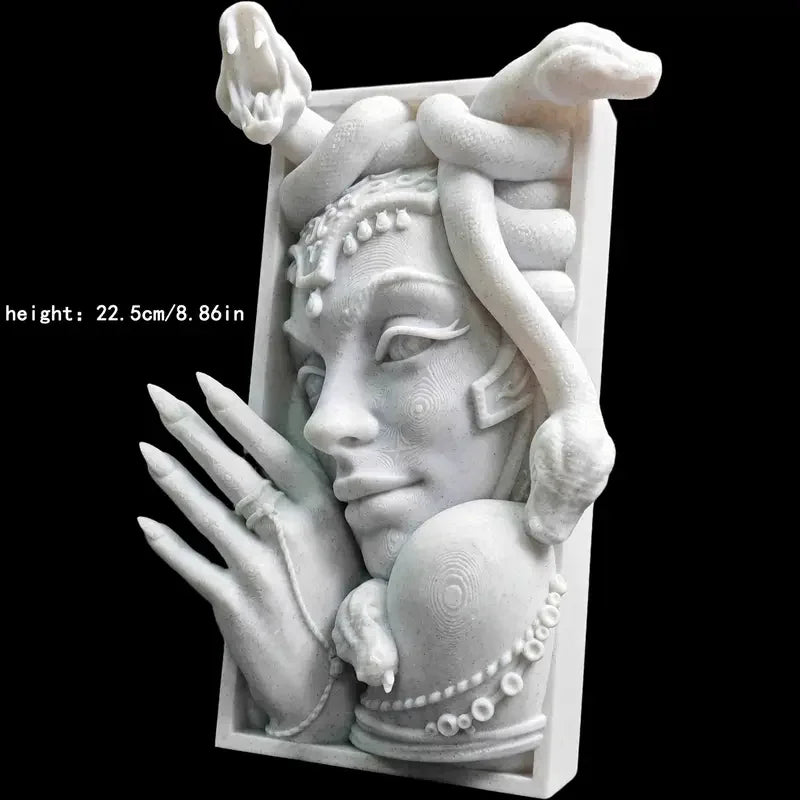 Medusa Figurine Bookend