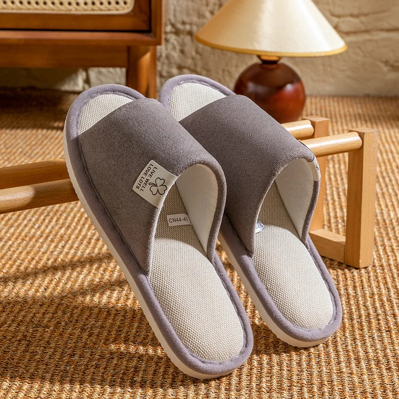 Men's Soft-Soled Indoor Slippers