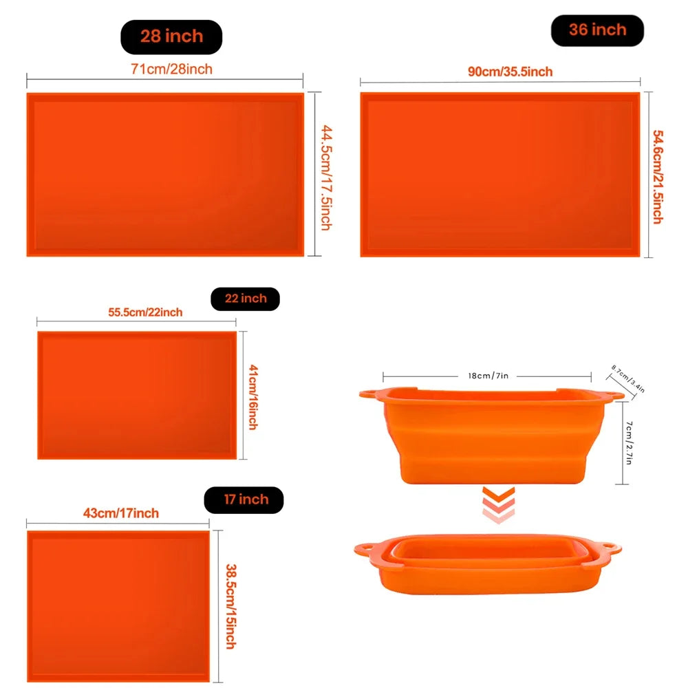 Silicone Griddle Cover and Accessories
