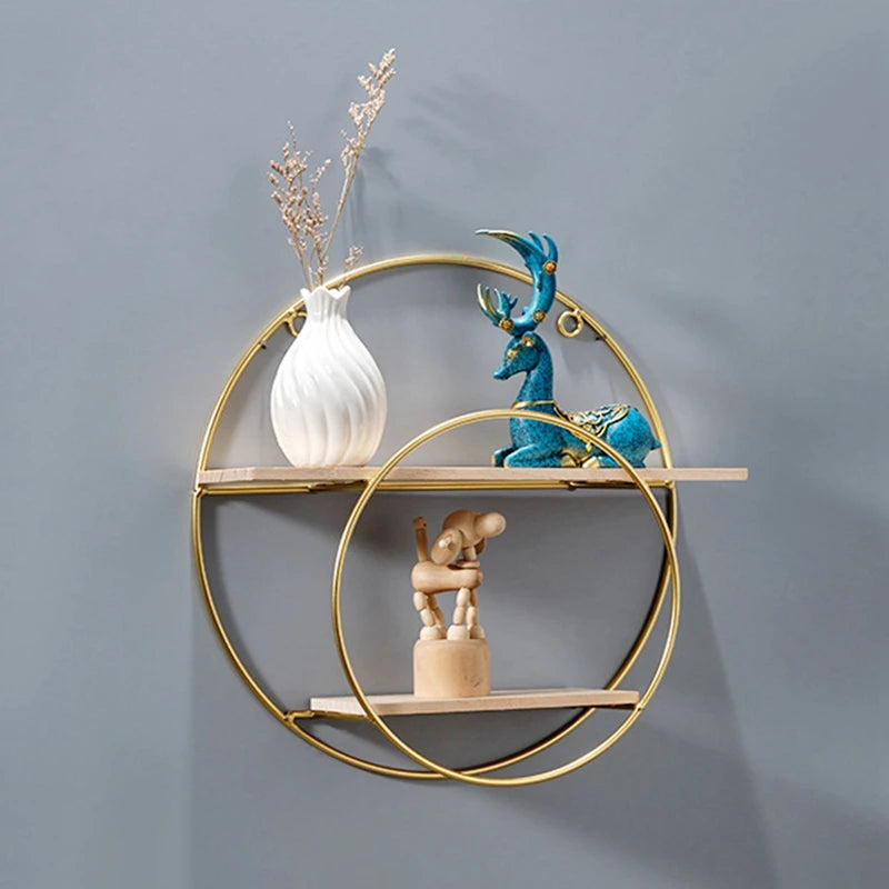 1 Piece Iron Decorative Wall Shelf
