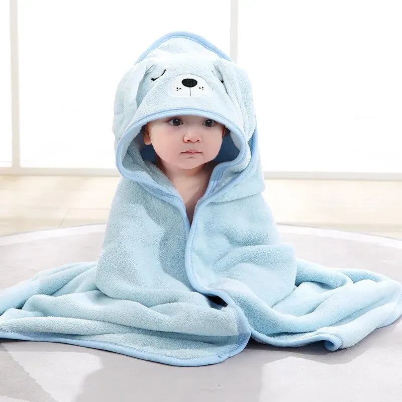 Hooded Bath Towel for Baby and Toddler