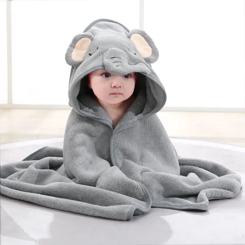 Hooded Bath Towel for Baby and Toddler