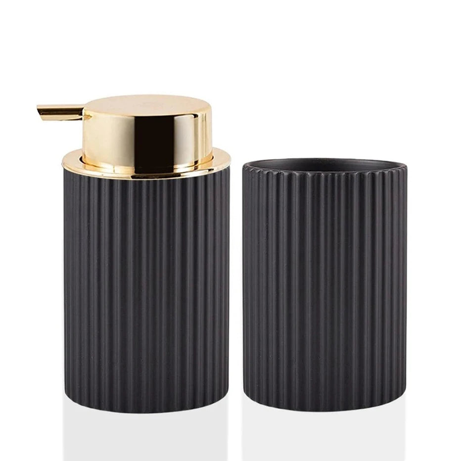 Soap Dispenser and Tooth Brush Holder