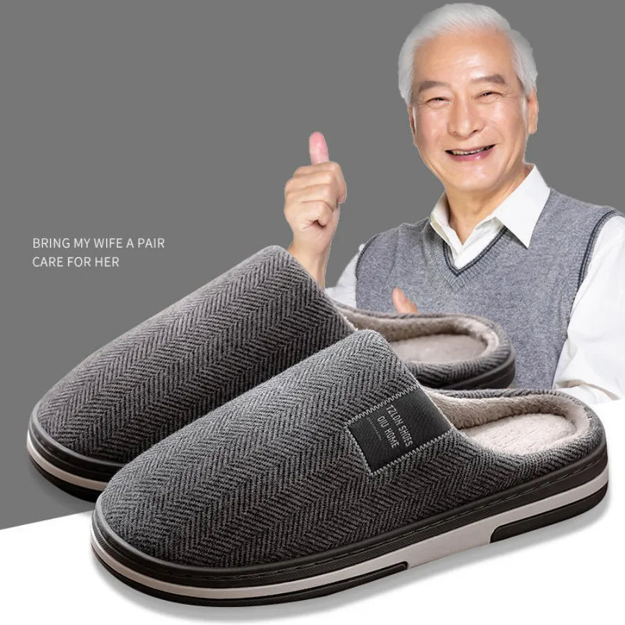 Men's Slip on House Shoes with Non-Slip Sole