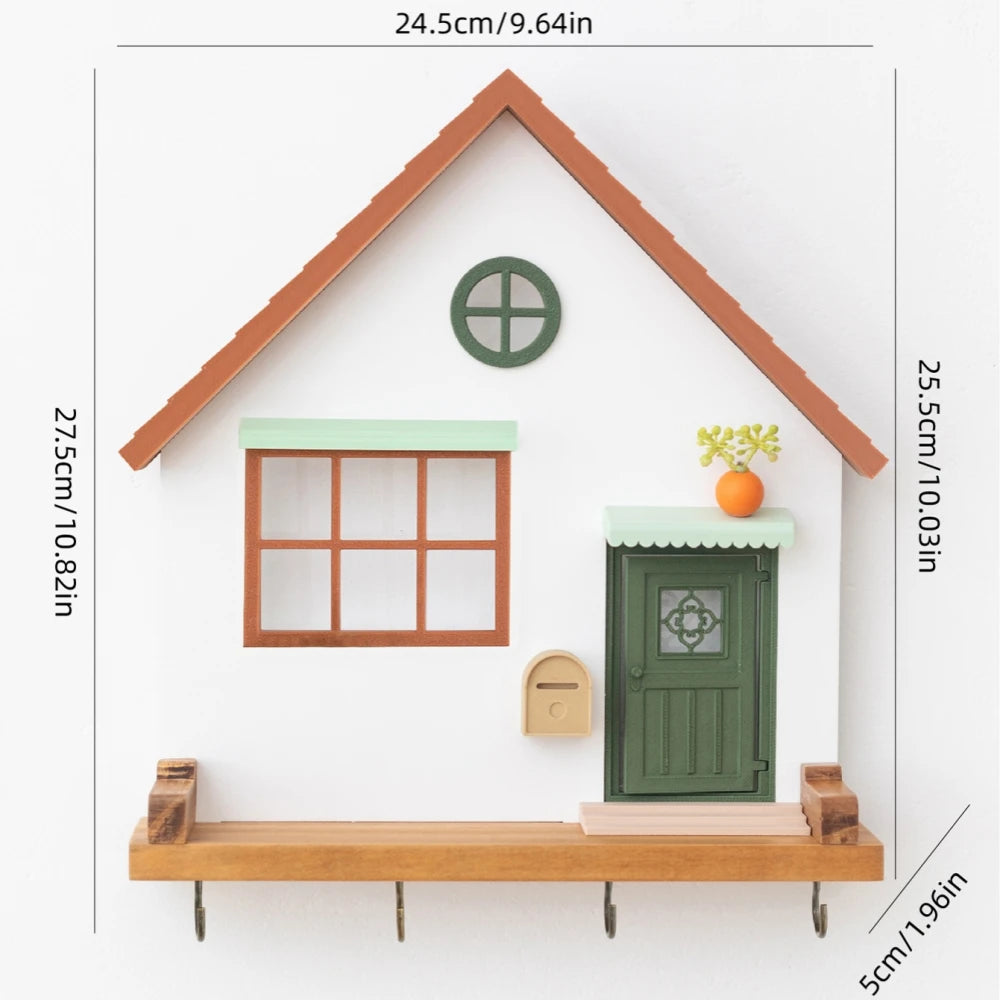 Wooden Decorative Key Hook