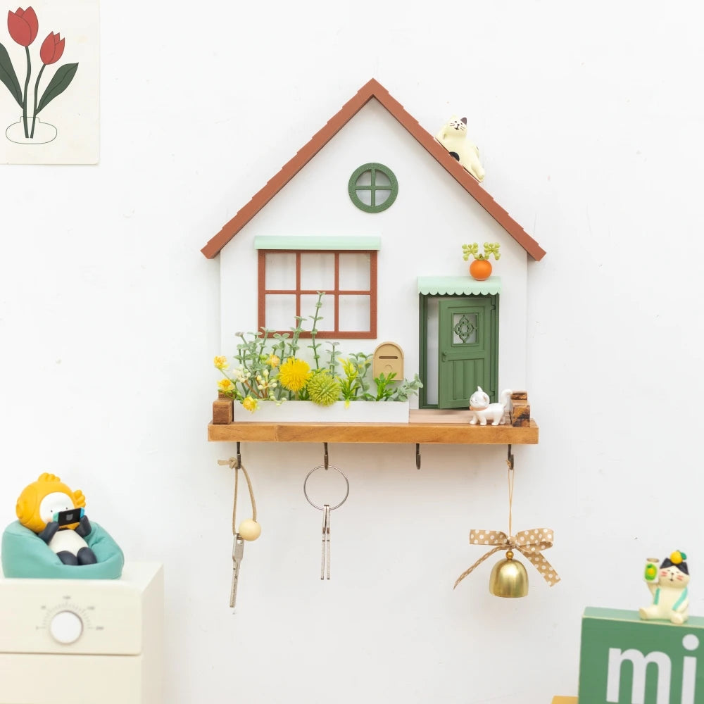 Wooden Decorative Key Hook