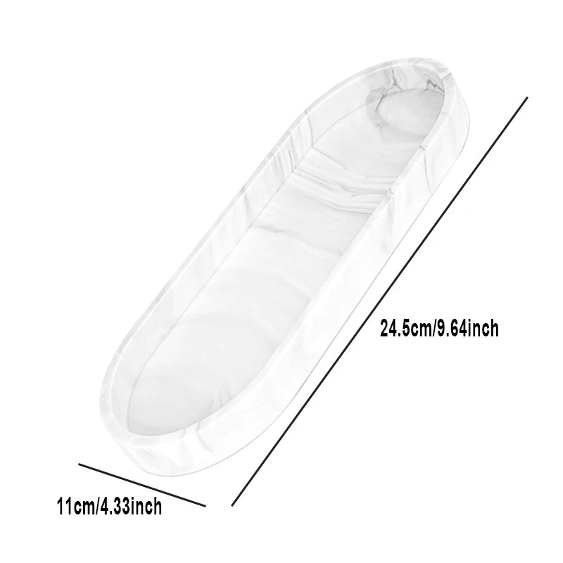 Silicone Vanity Tray for Bathroom, Bedroom, or Kitchen