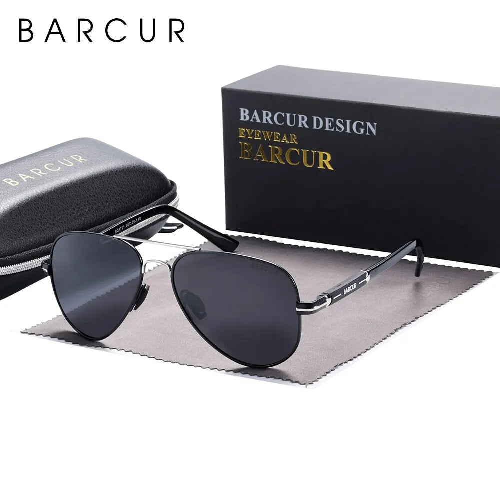 Men's Polarized Aviator Sunglasses