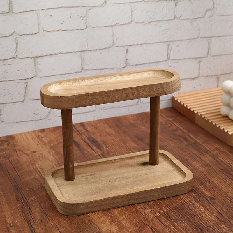 Wooden Cosmetic Shelf
