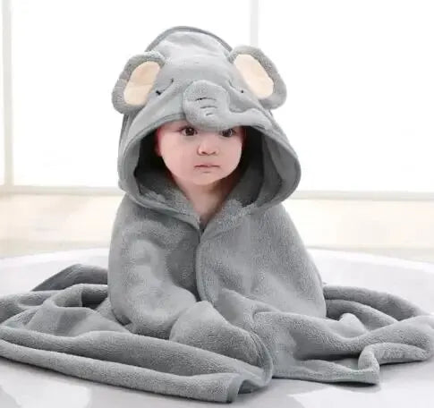 Hooded Bath Towel for Baby and Toddler