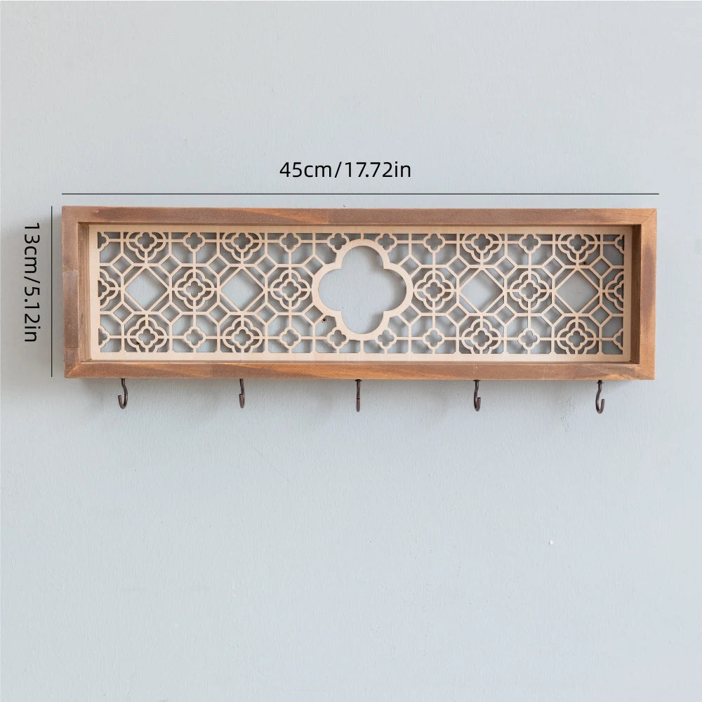Wooden Decorative Key Hook