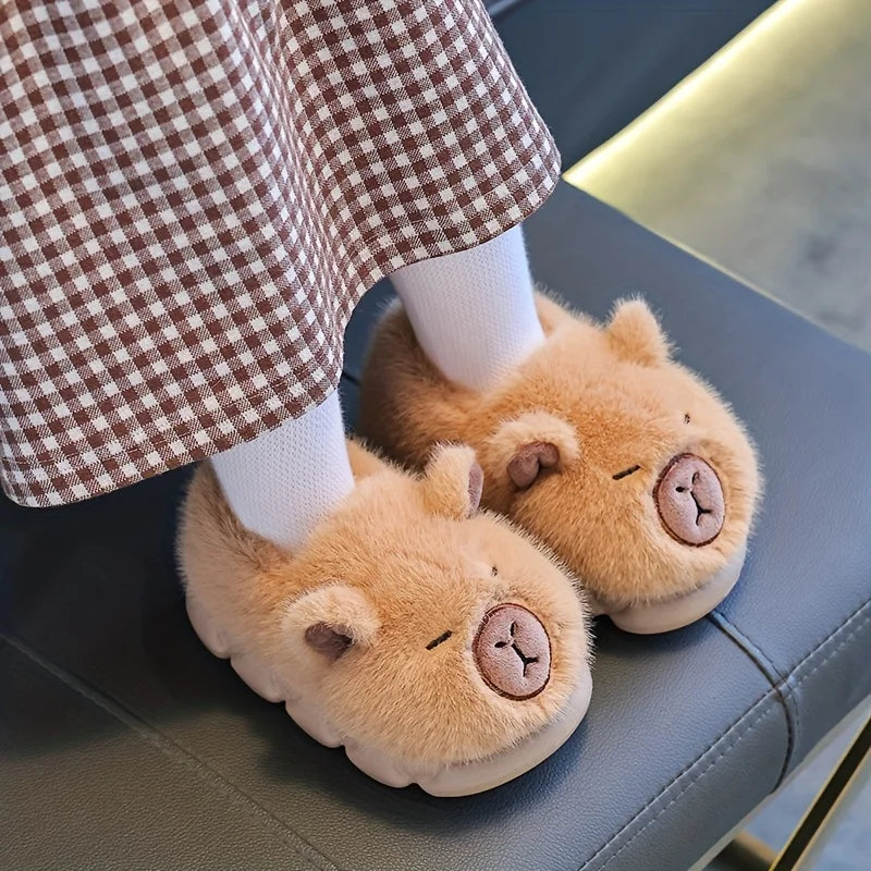 Children's Capybara Slippers