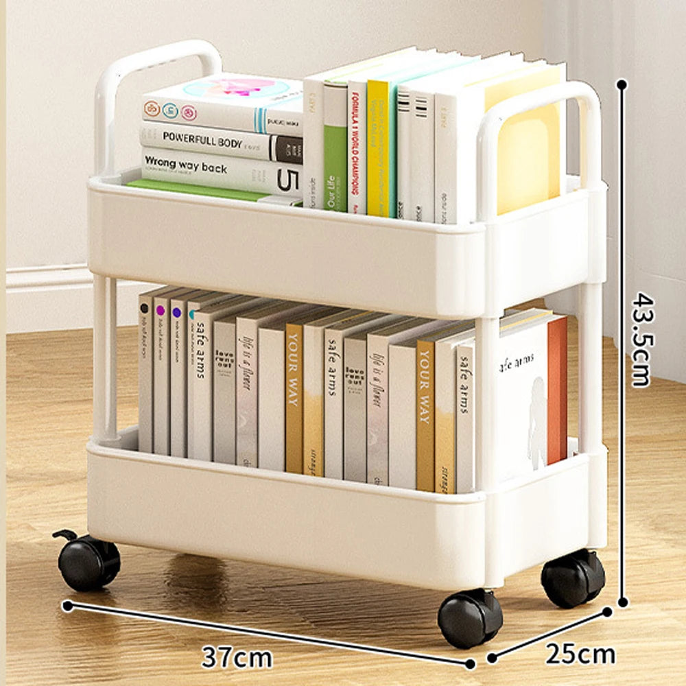 Rolling Multi-Tiered Storage Cart