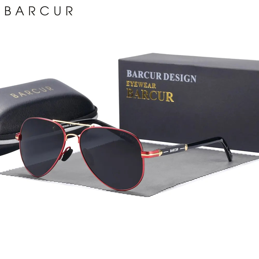 Men's Polarized Aviator Sunglasses