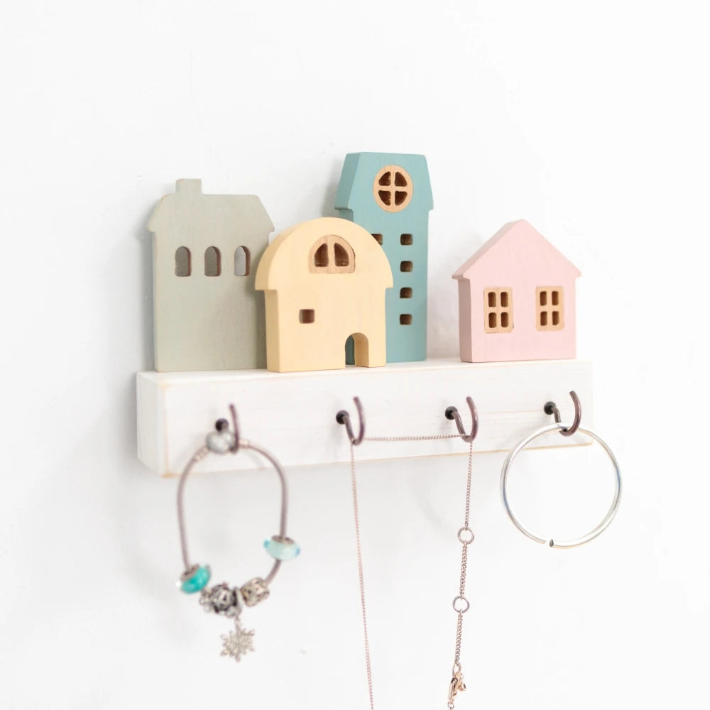 Wooden Decorative Key Hook
