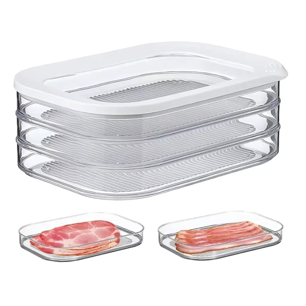 Refrigerator Lunch Meat Container