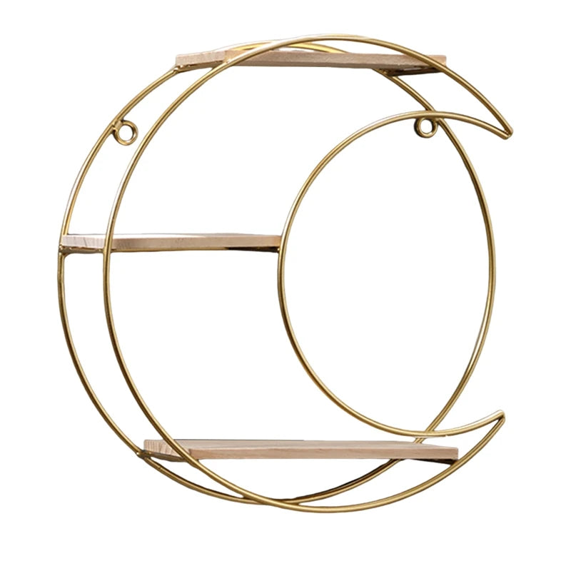 1 Piece Iron Decorative Wall Shelf