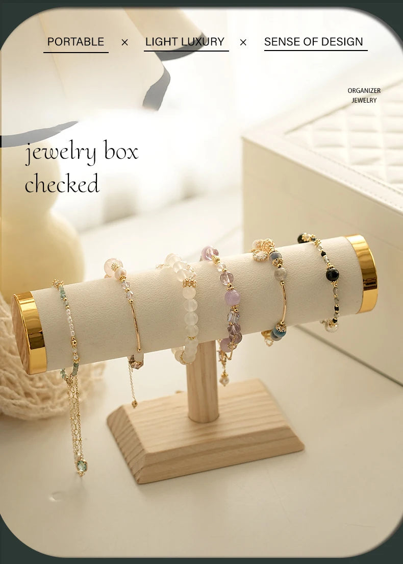 Jewelry T-Bar Display Stand Storage Rack