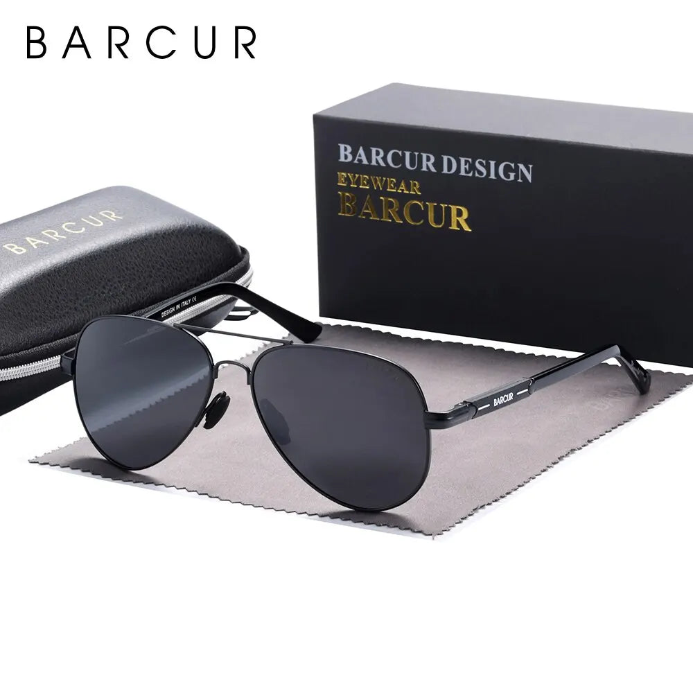Men's Polarized Aviator Sunglasses