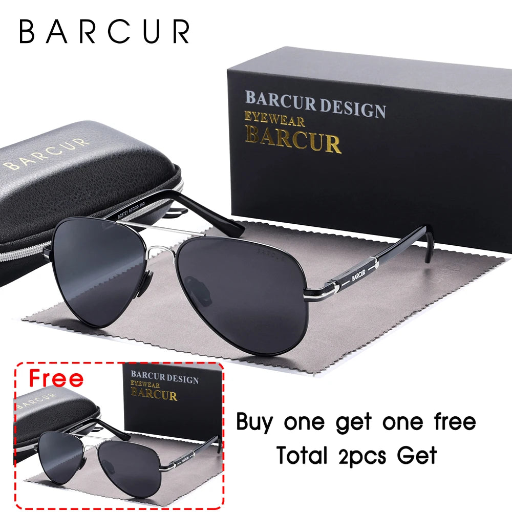 Men's Polarized Aviator Sunglasses