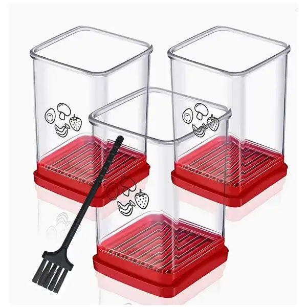 Fruit Cup Slicer with Brush