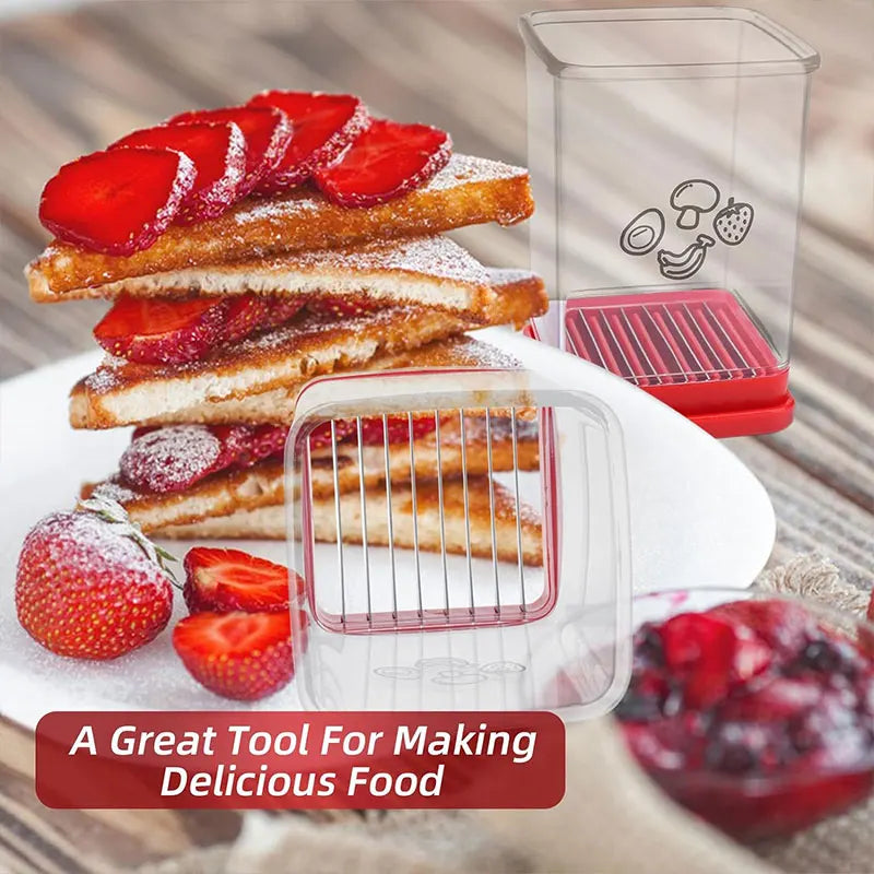 Fruit Cup Slicer with Brush