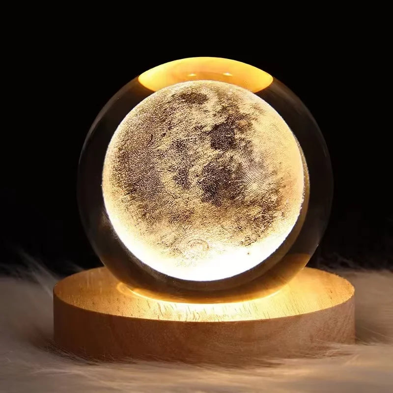 Galaxy, Outer Space, Themed Crystal Ball Night Light