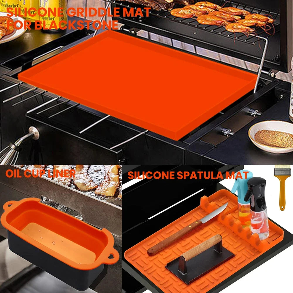 Silicone Griddle Cover and Accessories